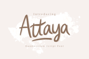 Attaya Font Review: A Playful Typeface for Web Headers