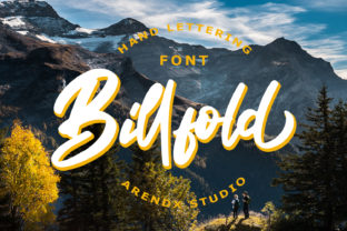 Billfold Font: A Vintage Script for Polished Branding