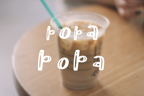 Boba Boba Font: Modern Handwritten Style