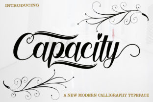 Capacity: A Vintage Calligraphy Font for Authentic Branding
