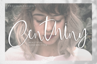 Centhiny: A Modern Script Font for Handmade Brands