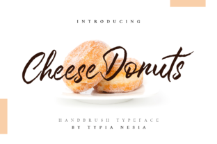 Cheese Donuts: A Sweet Script Font for Branding