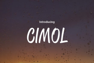 Cimol: A Modern Script Font for Small Business Branding