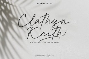 Clathyn Keith Signature: The Script Font for Scroll-Stopping Content