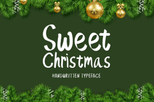 Designing Winter Magic with the Sweet Christmas Typeface