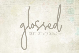 Glossed Font Review: A Bold Script for Modern Branding