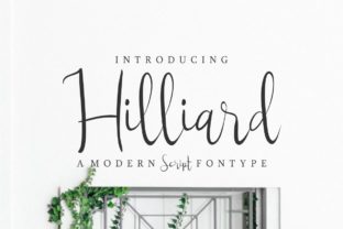 Hilliard: The Handwritten Font That Elevates Your Brand