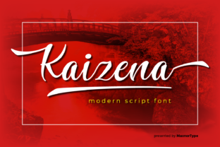 Kaizena: A Bold Handwritten Font for Editorial Impact