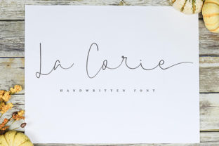 La Corie: A Handwritten Font for Polished Branding