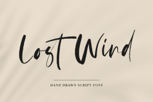 Lost Wind Font: Elegant Script for Editorial Design