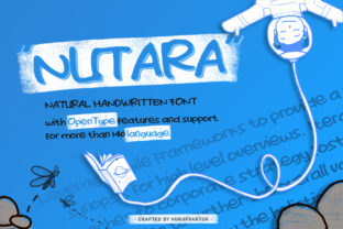 Nutara: A Handwritten Typeface for Relaxed Editorial Design
