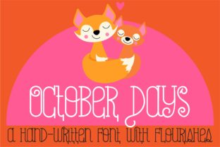 October Days Font: A Designer's Take on Autumn Branding