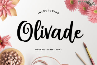 Olivade: The Fresh Script Font for Your Brand
