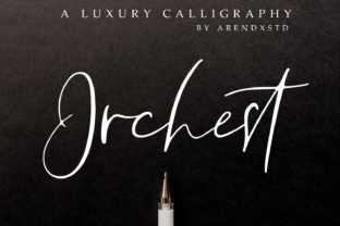 Orchest Font: Elevating Web Design with Bold Script Typography