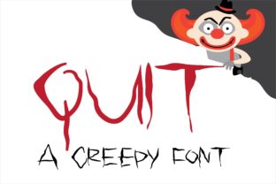 Quit Font Review: A Creepy Script for Bold Campaigns