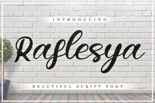 Raflesya: A Bold Script for Modern Brand Identity
