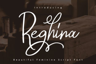 Reghina: A Modern Script Font for Editorial Design