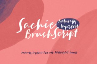 Sachie Font: The Handwritten Typeface Crafters Love