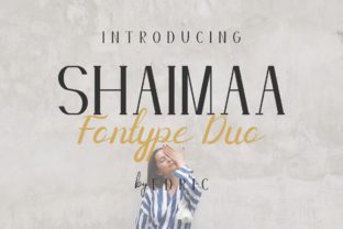 Shaimaa: The Versatile Font Duo for Scroll-Stopping Designs