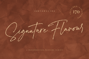 Signature Flavour: A Modern Handwritten Typeface for Editors