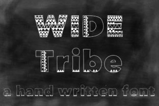 Wide Tribe Typeface: A Bold Choice for Brand Identity