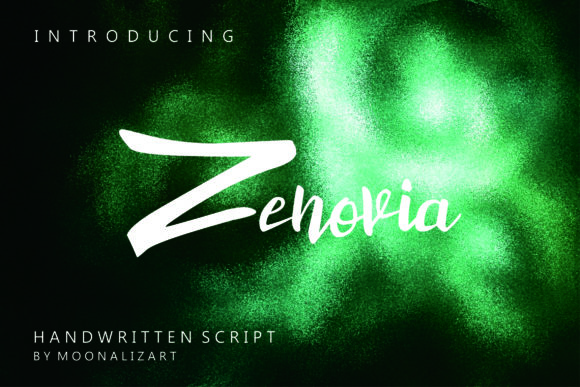 Zenovia Font Review: Bold Script for Campaigns